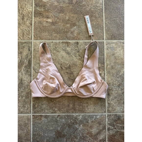 Skims Fits Everybody High Apex Bra Clay Size 34A - Picture 1 of 6